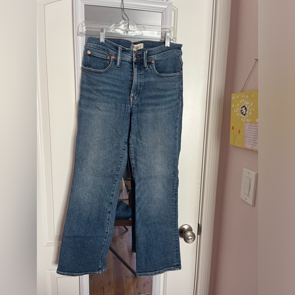 Madewell Cali Boot Cut jeans, size 28